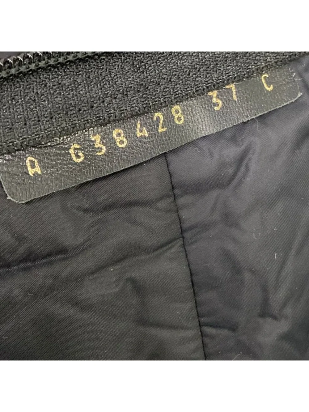Chanel Long Boots 37 C Black 2-Way Nylon Cover Removable with Pocket Quilted